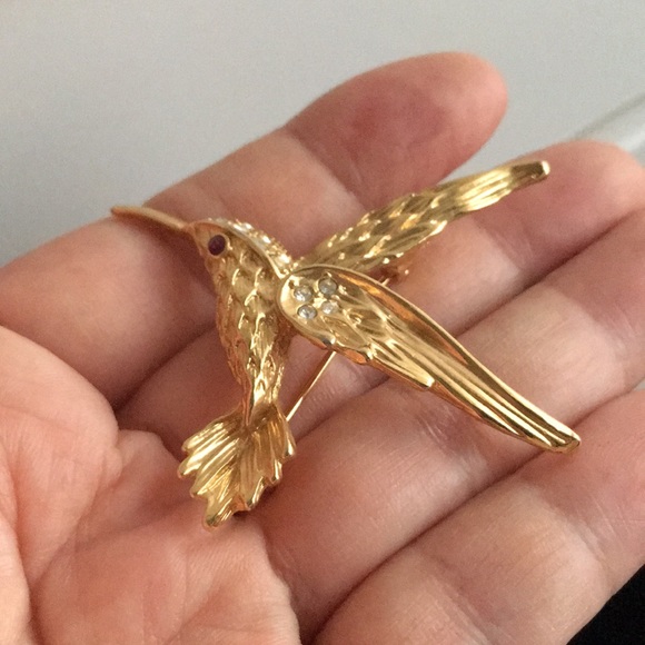 🖤Hummingbird💕brooch - Picture 4 of 7